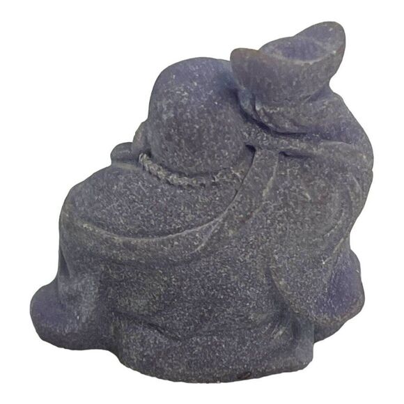 Lot of 3 Buddha Asian Oriental Set of 3 Figurines Good Luck 2” Trinkets Mini - Picture 3 of 16